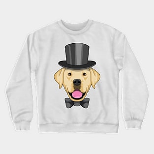 Dog as Groom with Bow Crewneck Sweatshirt